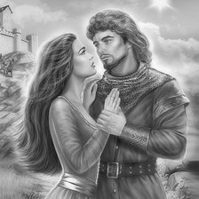 Схема вышивки «Это любовь...»