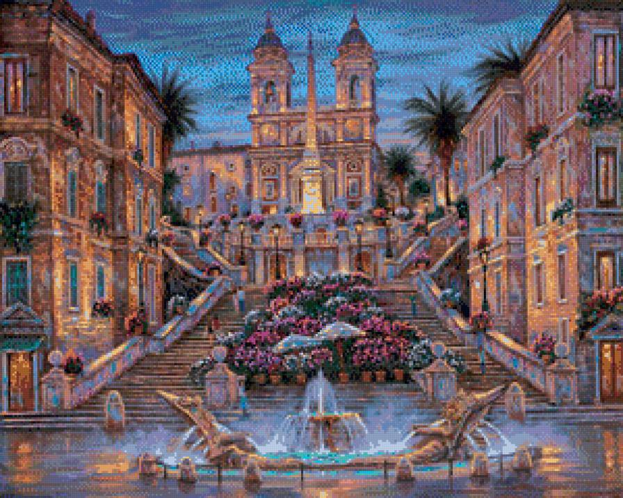 дверец культуры и отдыха - здание, дворец, фонтан - предпросмотр