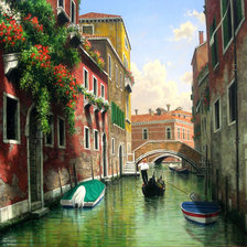 Схема вышивки «Венеция»