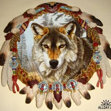 Схема вышивки «Тотем»