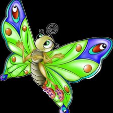 Схема вышивки «подушка Бабочка»