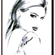 Схема вышивки «портрет»