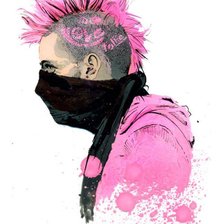 Схема вышивки «Панк»