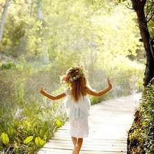 Схема вышивки «Летнее утро»