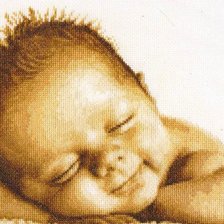 Схема вышивки «малыш»