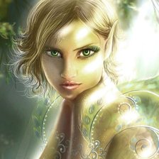 Схема вышивки «Лесной эльф 2»