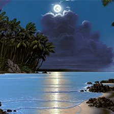 Схема вышивки «Пейзаж»