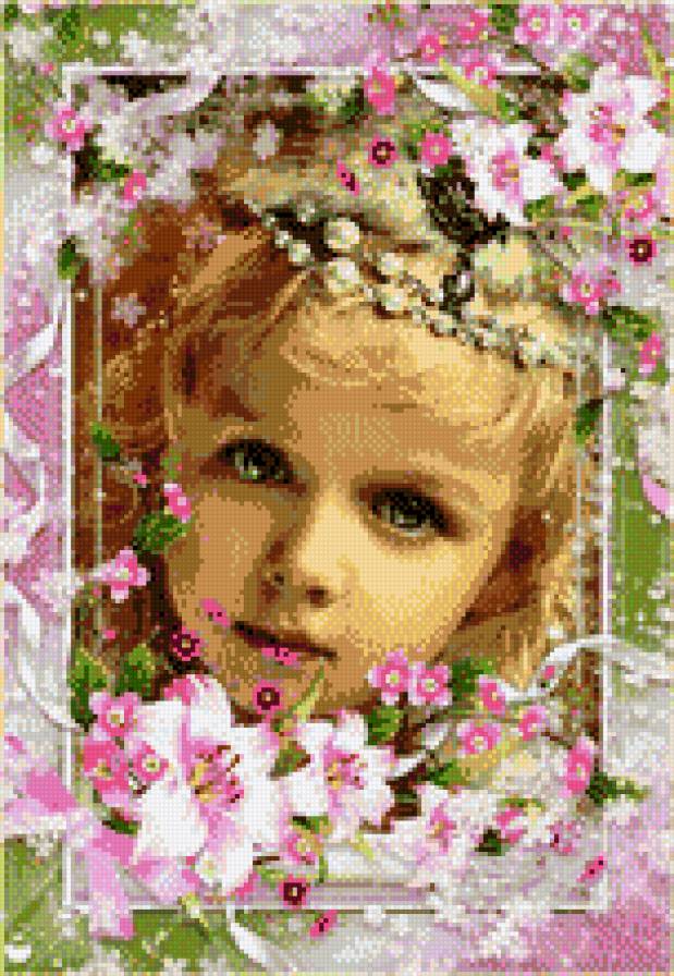 Dziewczynka w kwiatach - deti - предпросмотр