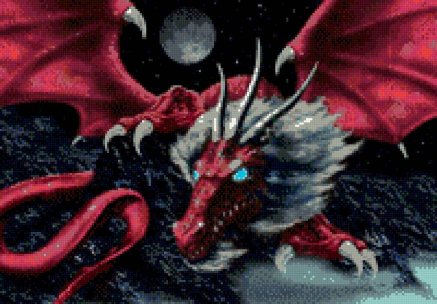 красный дракон - фэнтези - предпросмотр