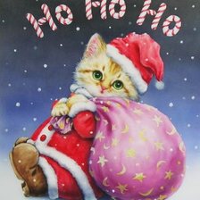 Схема вышивки «Дед мороз»