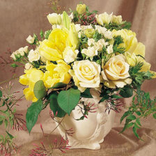 Схема вышивки «ЦВЕТОВ»