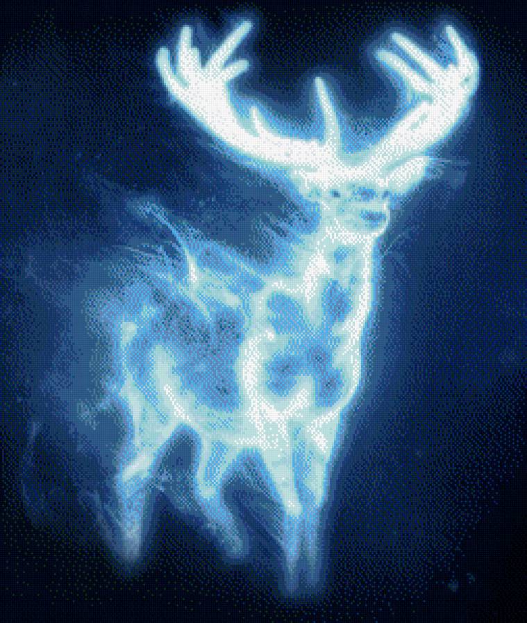 Патронус - заклинание, лань, патронус, гарри поттер - предпросмотр