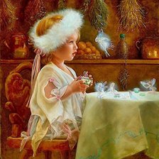 Схема вышивки «Сказочный домик»