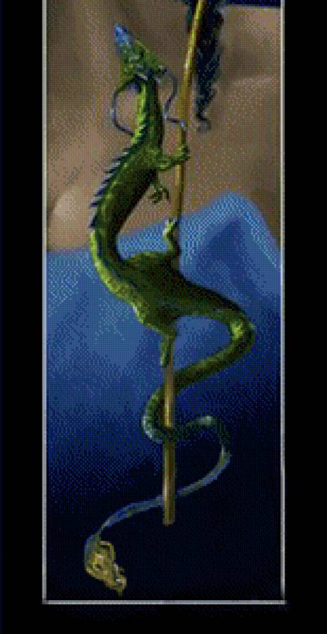 маскарад часть 2 - маска, женщина, дракон, живопись, картина, фэнтези, девушка - предпросмотр