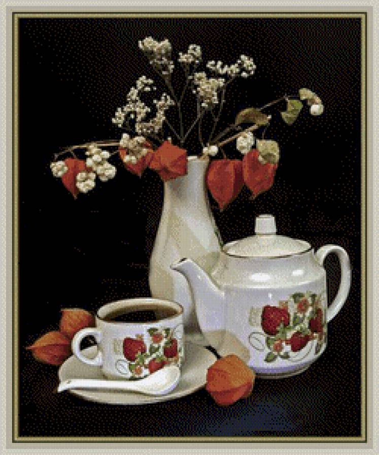 натюрморт - цветы, картина, натюрморт - предпросмотр