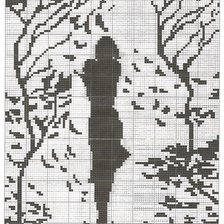 Схема вышивки «Монохором»