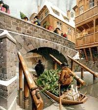 Схема вышивки «везут елочку..»