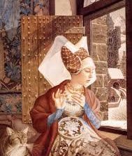 Схема вышивки «вышивка у окна»