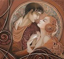 Схема вышивки «влюбленые»