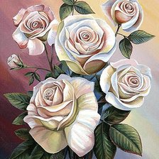 Схема вышивки «Розы»