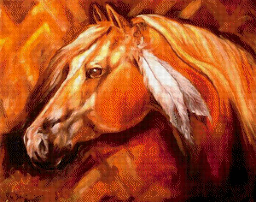 Лошадка - лошади, кони, животные - предпросмотр