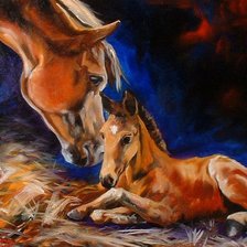 Схема вышивки «Мамина любовь»