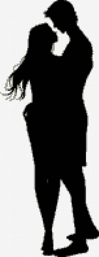 серия "черно-белое" - пара, люди - предпросмотр