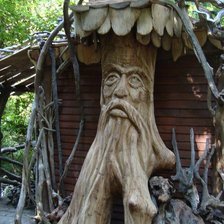 Схема вышивки «сказочная избушка»