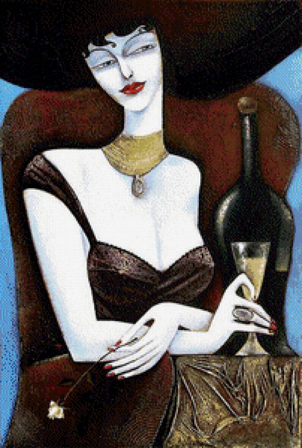 Серия "Мадам" - девушка - предпросмотр