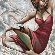 Схема вышивки «Серия "Мадам"»