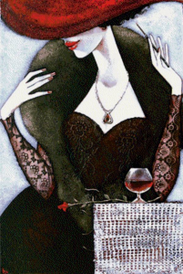 Серия "Мадам" - девушка - предпросмотр