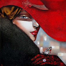 Схема вышивки «Серия "Мадам"»