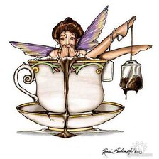 Схема вышивки «Чайная фея.»