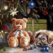 Схема вышивки «новый год»