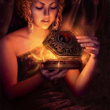 Схема вышивки «шкатулка пандоры»