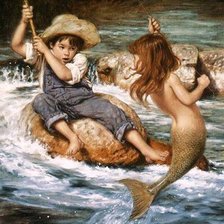 Схема вышивки «рыбачок»