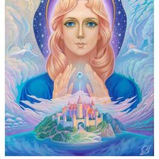 Схема вышивки «худ.Суворов В.Н.Ангел хранитель»