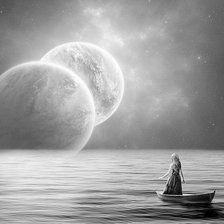 В свете луны...