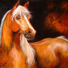 Схема вышивки «Лошадка»