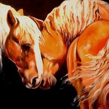 Схема вышивки «Встреча»