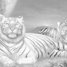 Схема вышивки «Величие и сила»