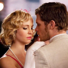 Схема вышивки «Клаус и Керолайн»