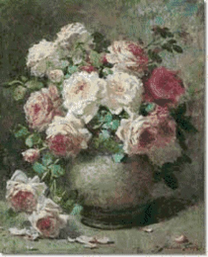 Abbot Fuller Graves - ziwopis, cwety - предпросмотр