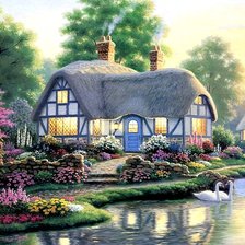 Схема вышивки «Уютный уголок»