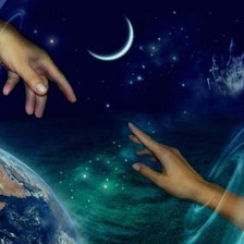 Схема вышивки «Любовь во вселенной»