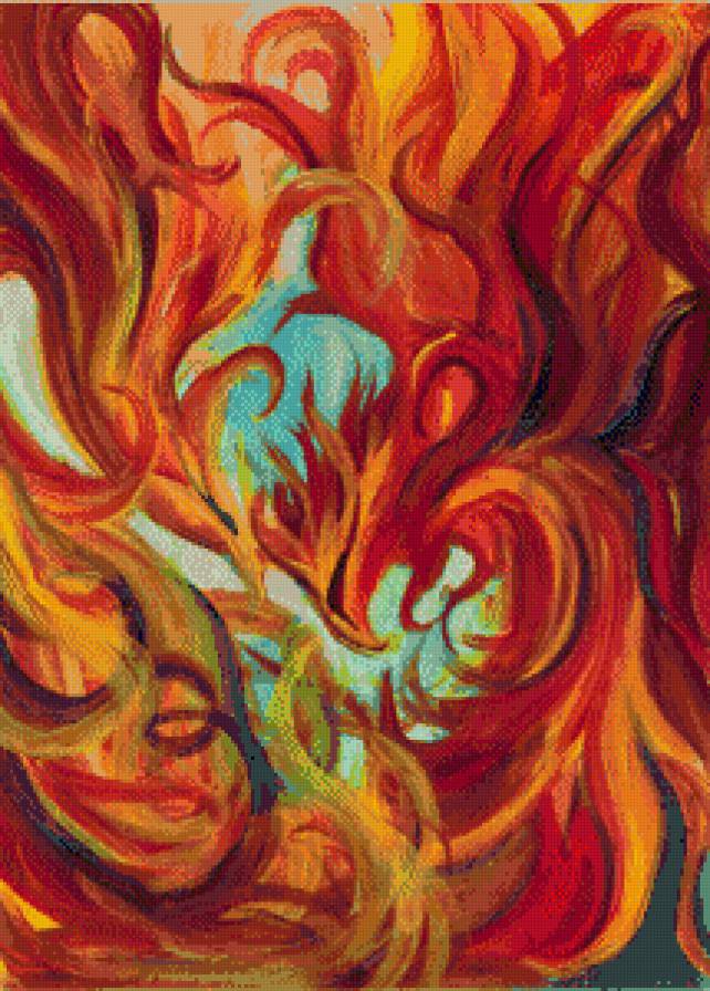 феникс - птицы фэнтези сказка - предпросмотр