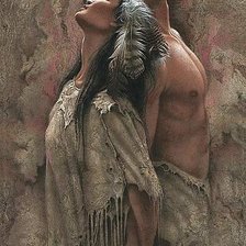 Схема вышивки «пара»