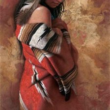 Схема вышивки «девушка идеанка»