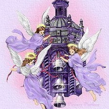 Схема вышивки «фонарь и феи»