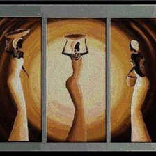 Схема вышивки «Africanki»